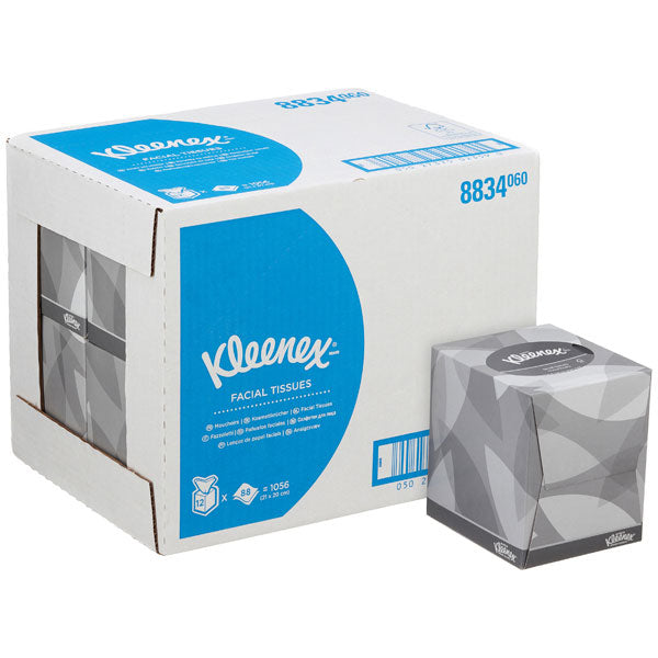 KLEENEX KLEENEX® Kosmetiktuch Würfelbox