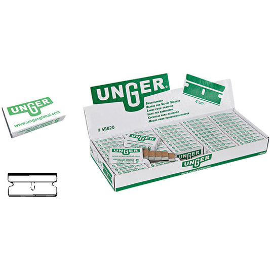 Unger Glasschaberklingen 4 cm