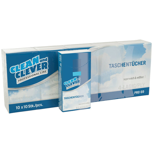 CLEAN and CLEVER PROFESSIONAL Taschentuch PRO 69