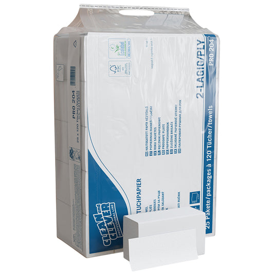 CLEAN and CLEVER PROFESSIONAL Falthandtuch PRO 204