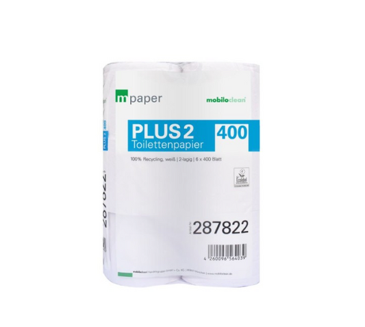 Toilettenpapier Plus² 2-lagig (8x8 pro Pack)