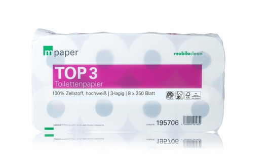 Toilettenpapier Top³ (8x9 pro Pack)